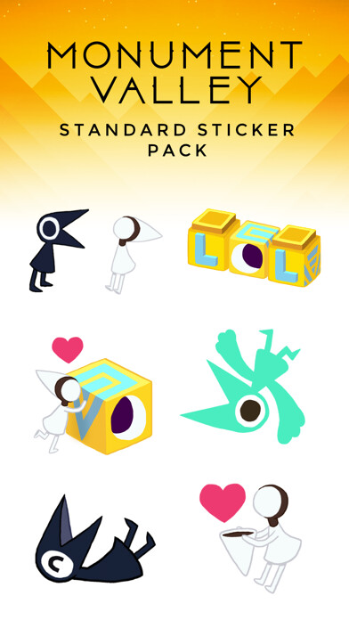 Emulate iPhone app Monument Valley Stickers using MyAndroid Emulate iPhone app Monument Valley Stickers using MyAndroid