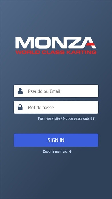 Emulate iPhone app Monza Karting USA using MyAndroid Emulate iPhone app Monza Karting USA using MyAndroid