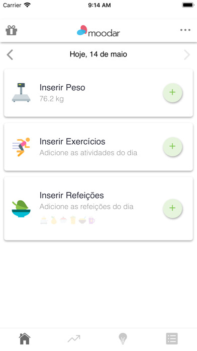 Emulate iPhone app Moodar Nutri using MyAndroid Emulate iPhone app Moodar Nutri using MyAndroid