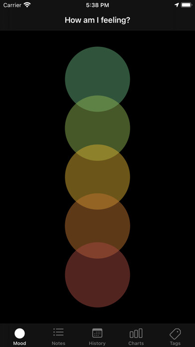 Emulate iPhone app Mood Circle using MyAndroid