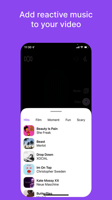 Emulate iPhone app Moodelizer – Music Video Maker using MyAndroid Emulate iPhone app Moodelizer – Music Video Maker using MyAndroid