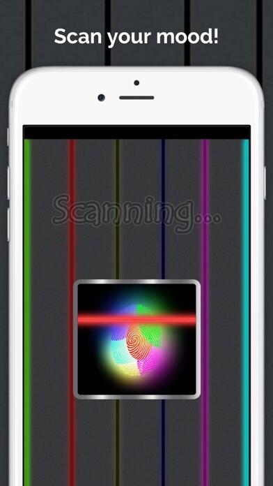 Emulate iPhone app Mood Scanner - Fingerprint using MyAndroid