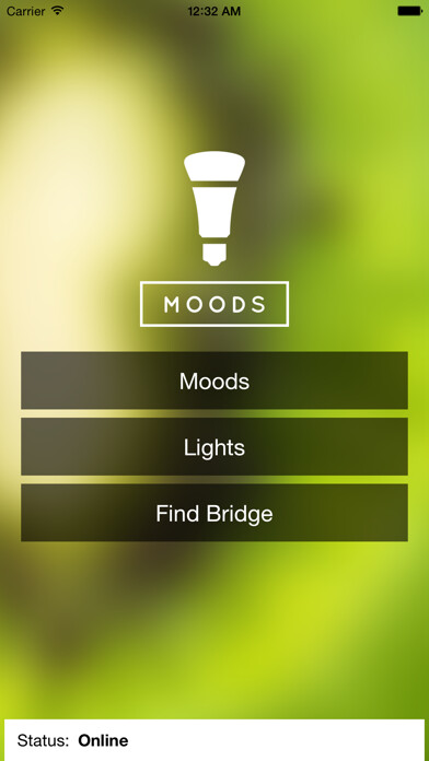 Emulate iPhone app Moods for Phillips Hue using MyAndroid Emulate iPhone app Moods for Phillips Hue using MyAndroid
