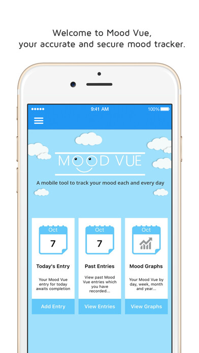 Emulate iPhone app Mood Vue using MyAndroid