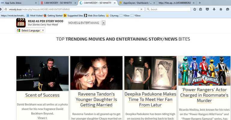 Emulate Android APK MOODY BUZZ-SHARE MOODY SELFIES