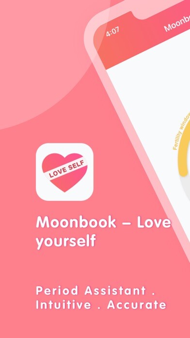 Emulate iPhone app Moonbook-Menstrual assistant using MyAndroid