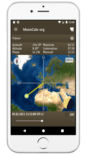 Emulate Android APK MoonCalc org Emulate Android APK MoonCalc org