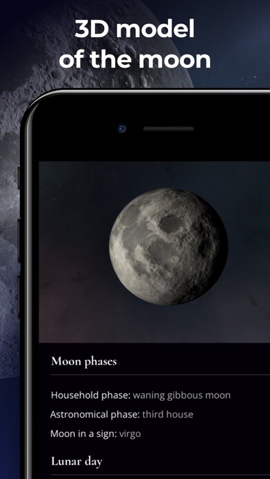 Emulate iPhone app Moon Calendar: Phase & Cycle using MyAndroid Emulate iPhone app Moon Calendar: Phase & Cycle using MyAndroid