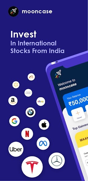 Run android online APK Mooncase: US Stocks  REIT from MyAndroid or emulate Mooncase: US Stocks  REIT using MyAndroid