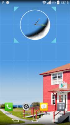 Emulate Android APK Moon Clock Widget Emulate Android APK Moon Clock Widget