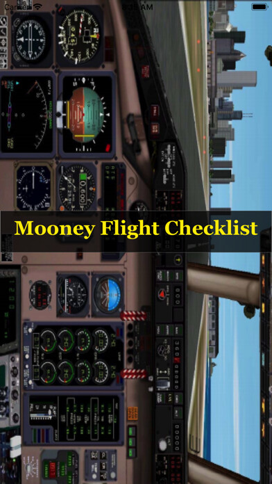 Emulate iPhone app Mooney Flight Checklist using MyAndroid