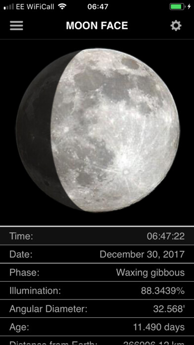 Emulate iPhone app Moon Face using MyAndroid Emulate iPhone app Moon Face using MyAndroid