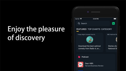 Emulate iPhone app Moon FM - The Podcasts App using MyAndroid