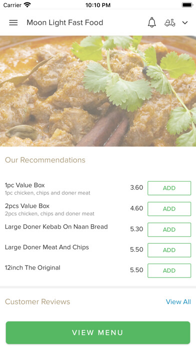 Emulate iPhone app Moon Light Fast Food using MyAndroid Emulate iPhone app Moon Light Fast Food using MyAndroid