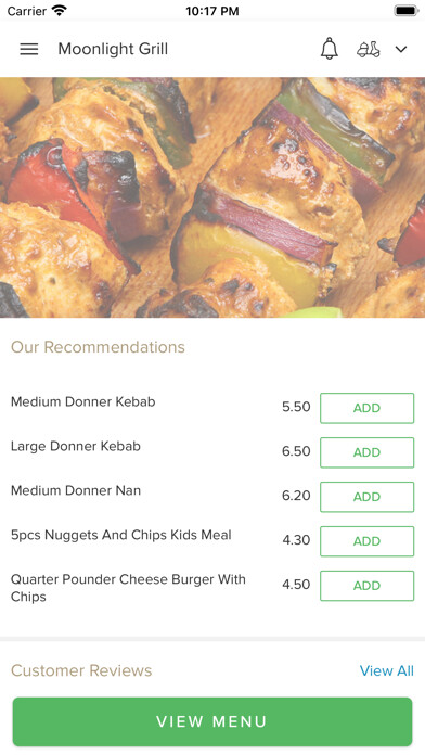 Emulate iPhone app Moonlight Grill using MyAndroid Emulate iPhone app Moonlight Grill using MyAndroid