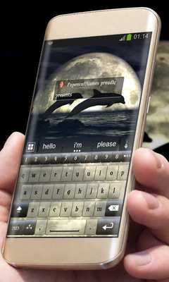 Emulate Android APK Moonlight Shine AiType Theme