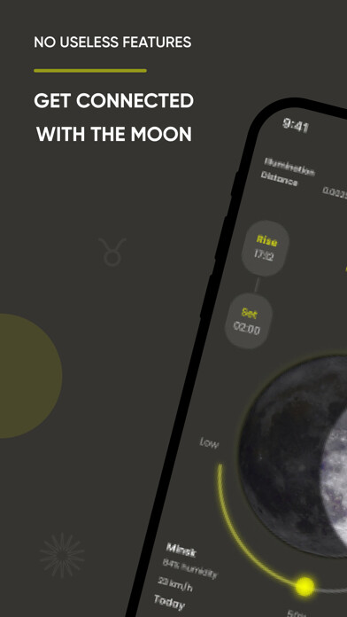 Emulate iPhone app Moon Phase Calendar - My Moony using MyAndroid Emulate iPhone app Moon Phase Calendar - My Moony using MyAndroid