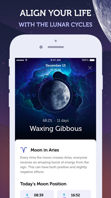 Emulate iPhone app Moon Shine - Lunar Calendar using MyAndroid Emulate iPhone app Moon Shine - Lunar Calendar using MyAndroid
