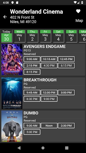 Run android online APK Moore Theatres from MyAndroid or emulate Moore Theatres using MyAndroid