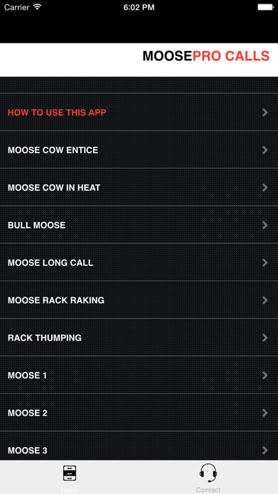 Emulate iPhone app Moose Hunting Calls-Moose Call-Moose Calls-Moose using MyAndroid