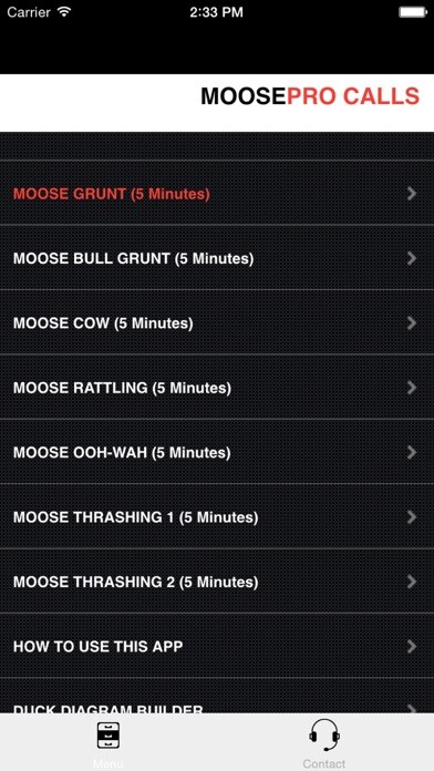 Emulate iPhone app Moose Hunting Calls - With Bluetooth - Ad Free using MyAndroid