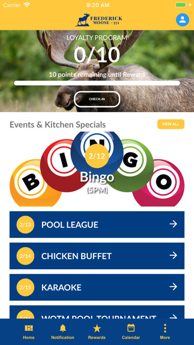 Emulate iPhone app Moose Lodge #371 using MyAndroid Emulate iPhone app Moose Lodge #371 using MyAndroid