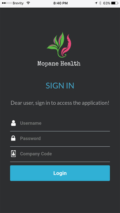 Emulate iPhone app Mopane Health using MyAndroid Emulate iPhone app Mopane Health using MyAndroid