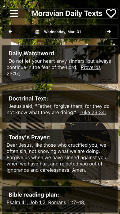 Emulate iPhone app Moravian Daily Texts 2022 using MyAndroid Emulate iPhone app Moravian Daily Texts 2022 using MyAndroid