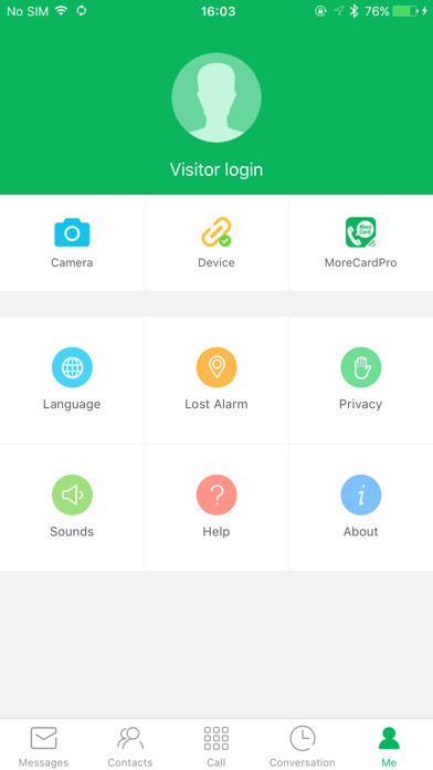 Emulate iPhone app MoreCard using MyAndroid