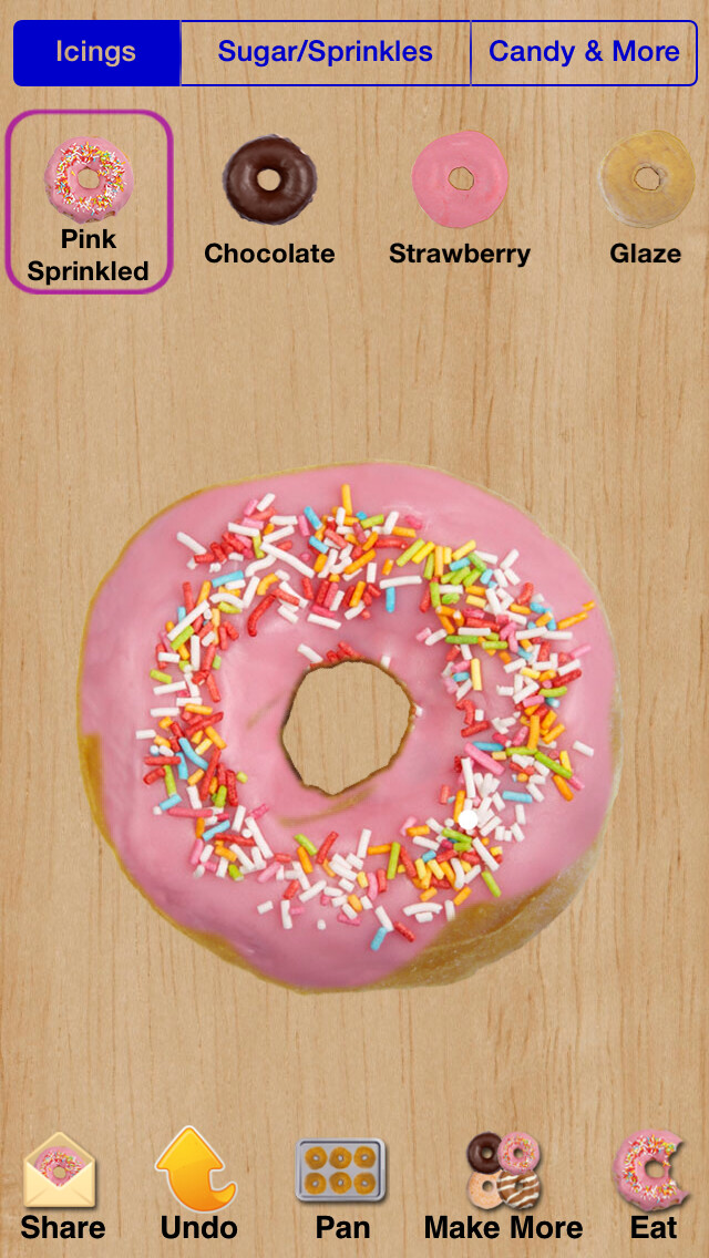 Emulate iPhone app More Donuts! by Maverick using MyAndroid Emulate iPhone app More Donuts! by Maverick using MyAndroid