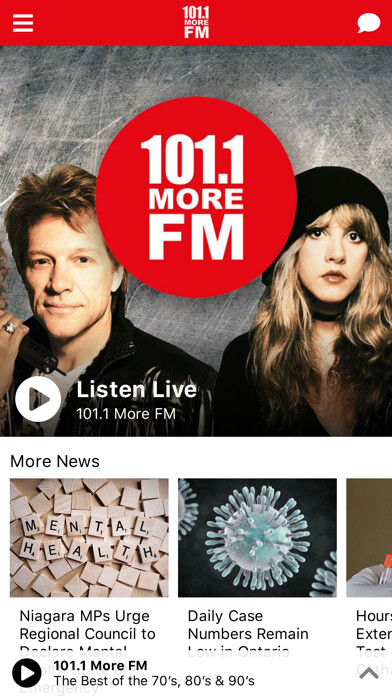 Emulate iPhone app More FM Fort Erie using MyAndroid Emulate iPhone app More FM Fort Erie using MyAndroid