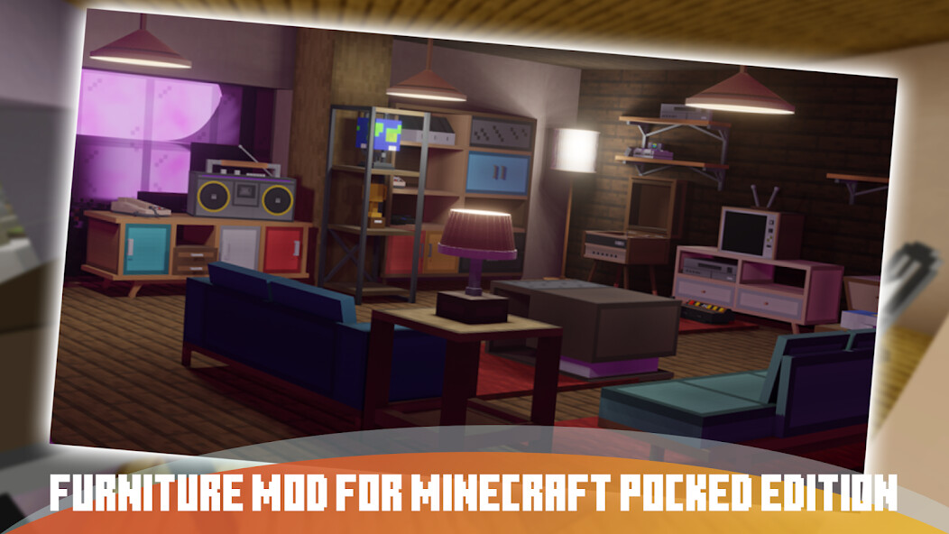 Run android online APK More Furnitures MOD Skin MCPE from MyAndroid or emulate More Furnitures MOD Skin MCPE using MyAndroid