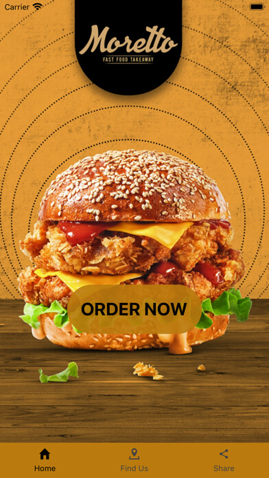 Emulate iPhone app Moretto Takeaway using MyAndroid Emulate iPhone app Moretto Takeaway using MyAndroid