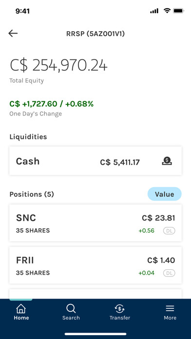 Emulate iPhone app Morgan Stanley Wealth Canada using MyAndroid Emulate iPhone app Morgan Stanley Wealth Canada using MyAndroid