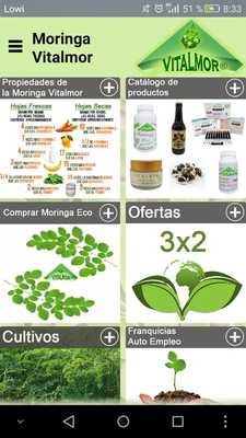Emulate Android APK Moringa Vitalmor