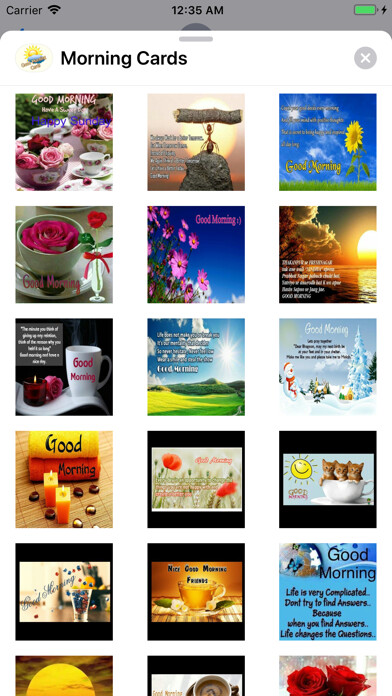 Emulate iPhone app Morning Cards using MyAndroid Emulate iPhone app Morning Cards using MyAndroid