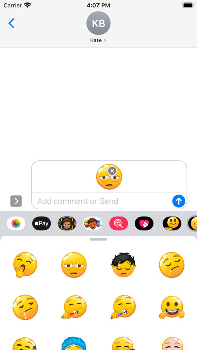 Emulate iPhone app Morning Emojis using MyAndroid