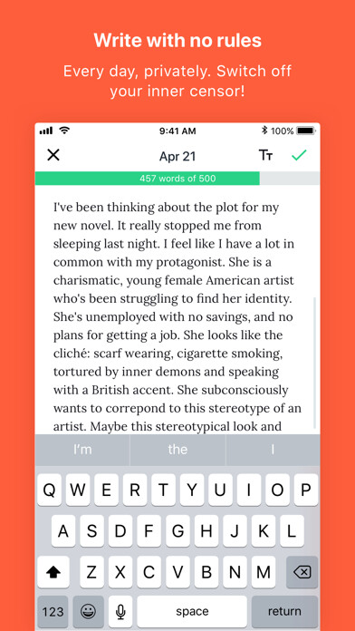 Emulate iPhone app Morning Pages – Daily Journal using MyAndroid Emulate iPhone app Morning Pages – Daily Journal using MyAndroid