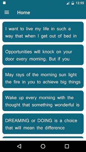 Emulate Android APK Morning Status Emulate Android APK Morning Status