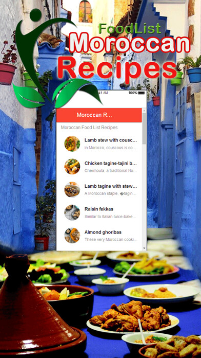 Emulate iPhone app Moroccan Food Recipes using MyAndroid Emulate iPhone app Moroccan Food Recipes using MyAndroid
