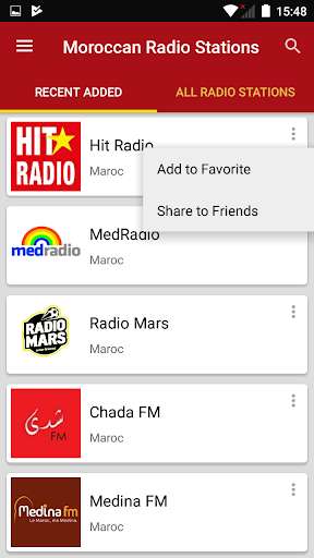 Run android online APK Moroccan Radio Stations from MyAndroid or emulate Moroccan Radio Stations using MyAndroid