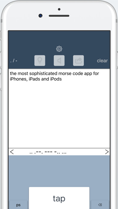 Emulate iPhone app Morse Code Guru Lite using MyAndroid Emulate iPhone app Morse Code Guru Lite using MyAndroid