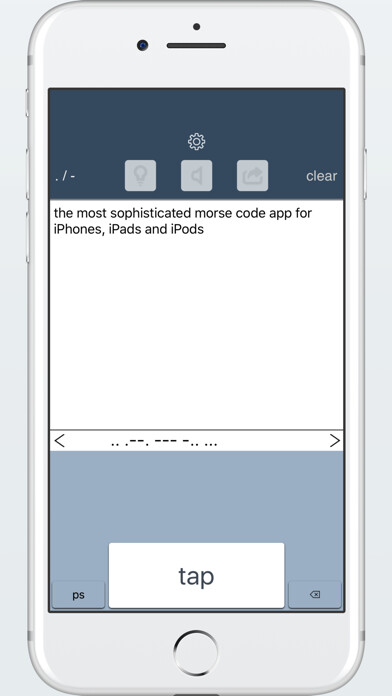 Emulate iPhone app Morse Code Guru using MyAndroid Emulate iPhone app Morse Code Guru using MyAndroid