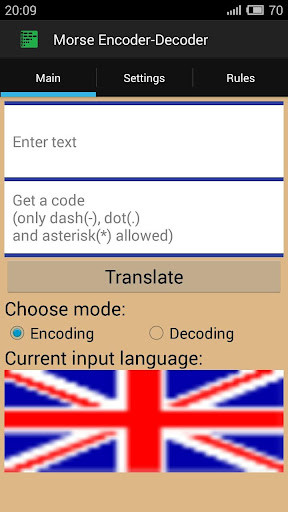 Run android online APK Morse Encoder-Decoder from MyAndroid or emulate Morse Encoder-Decoder using MyAndroid Run android online APK Morse Encoder-Decoder from MyAndroid or emulate Morse Encoder-Decoder using MyAndroid