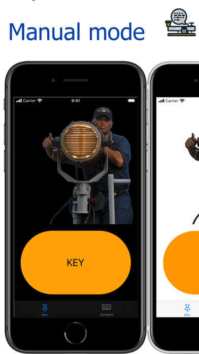 Emulate iPhone app Morse Lamp using MyAndroid Emulate iPhone app Morse Lamp using MyAndroid
