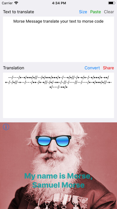 Emulate iPhone app Morse Message using MyAndroid Emulate iPhone app Morse Message using MyAndroid