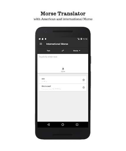 Run android online APK Morse Translator - Morse Code & Editable Alphabet from MyAndroid or emulate Morse Translator - Morse Code & Editable Alphabet using MyAndroid Run android online APK Morse Translator - Morse Code & Editable Alphabet from MyAndroid or emulate Morse Translator - Morse Code & Editable Alphabet using MyAndroid