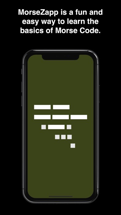 Emulate iPhone app MorseZapp - Learn Morse Code using MyAndroid