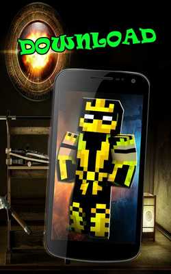 Emulate Android APK Mortal skins for minecraft