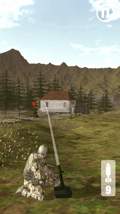 Emulate iPhone app Mortar Field using MyAndroid